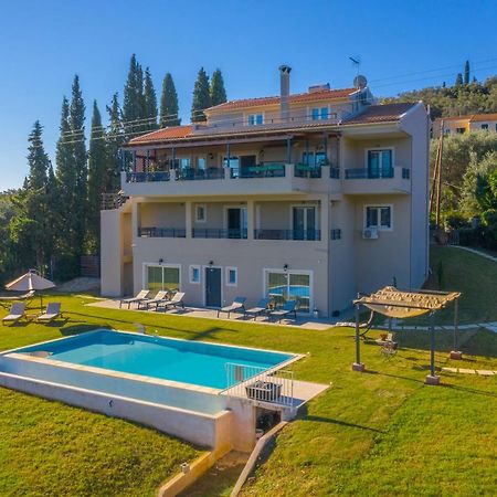 Ionian Sea View Villa By Whitedreamvillas Kato Korakiana Bagian luar foto