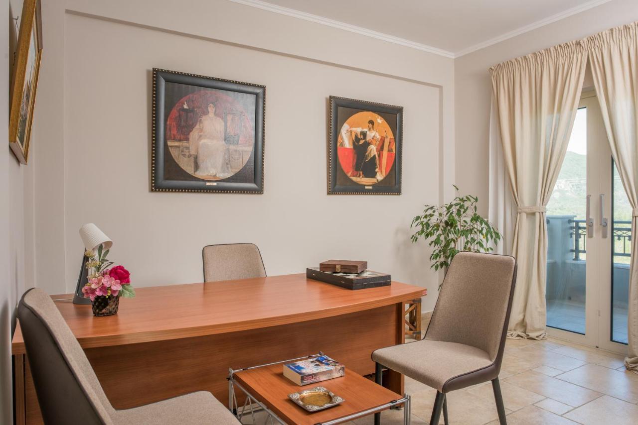 Ionian Sea View Villa By Whitedreamvillas Kato Korakiana Bagian luar foto