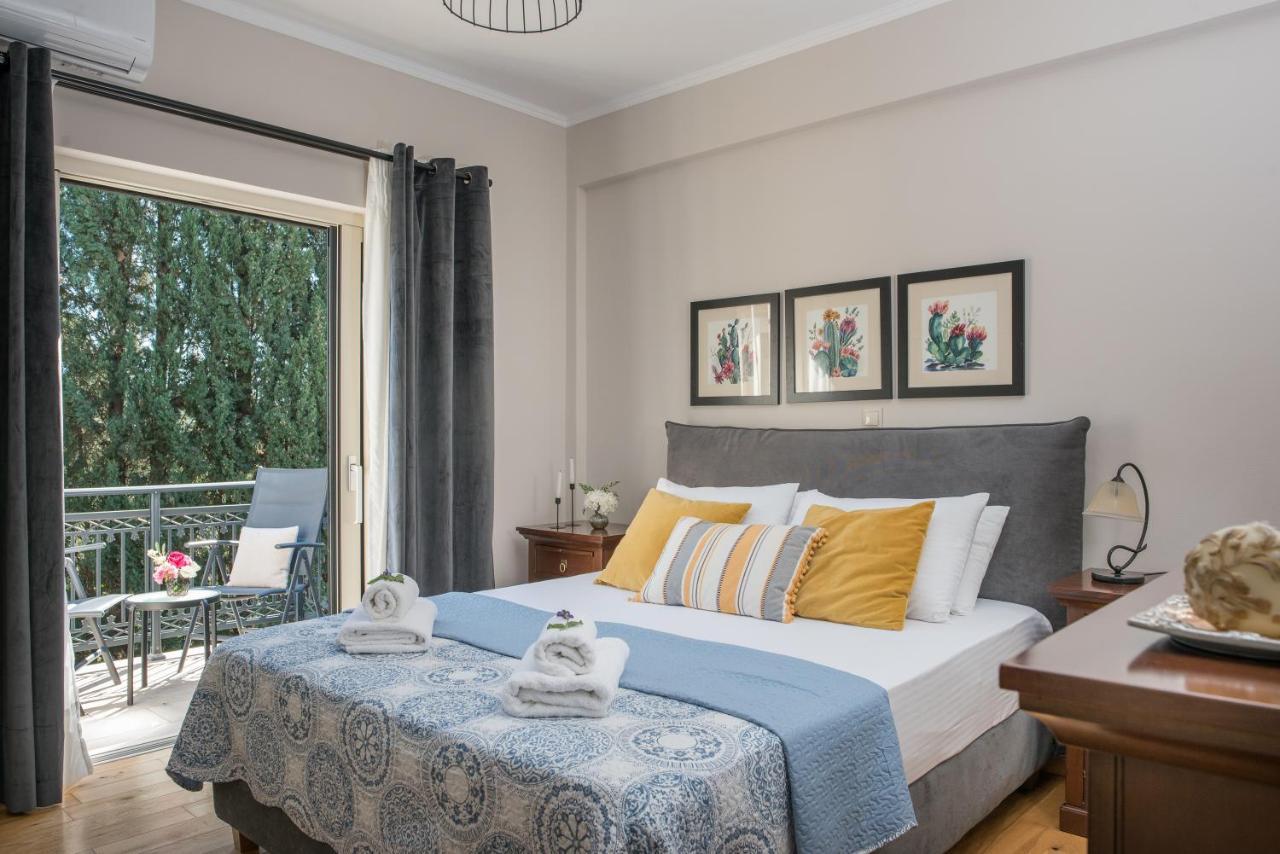 Ionian Sea View Villa By Whitedreamvillas Kato Korakiana Bagian luar foto