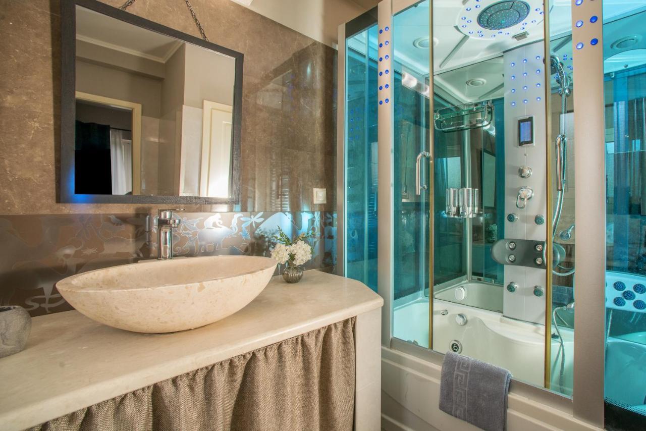 Ionian Sea View Villa By Whitedreamvillas Kato Korakiana Bagian luar foto