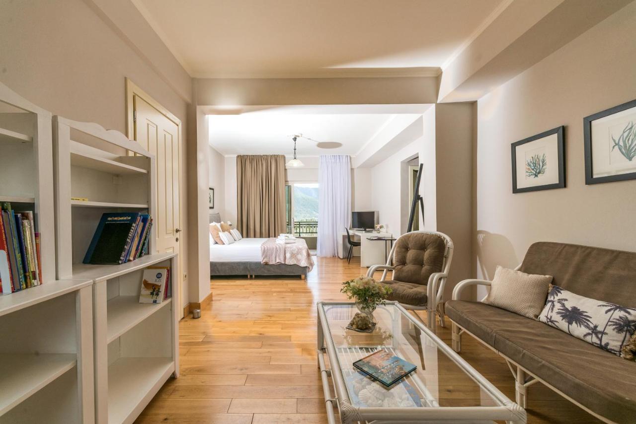 Ionian Sea View Villa By Whitedreamvillas Kato Korakiana Bagian luar foto