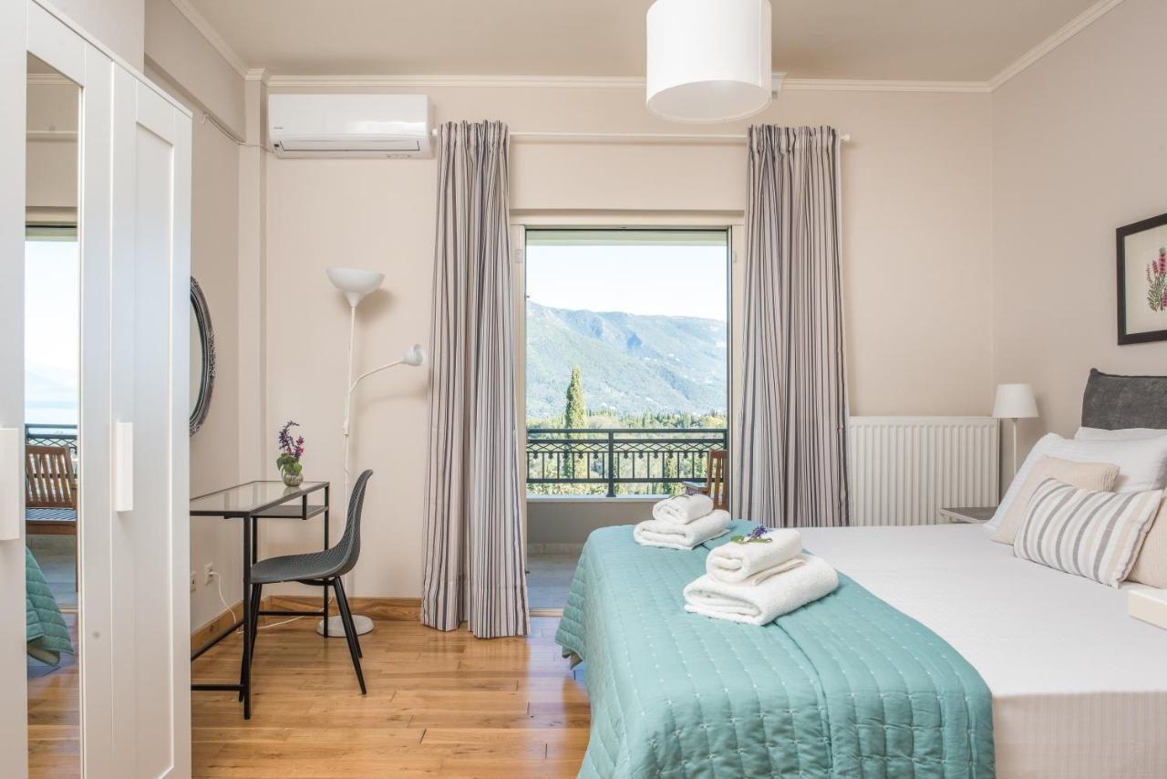 Ionian Sea View Villa By Whitedreamvillas Kato Korakiana Bagian luar foto