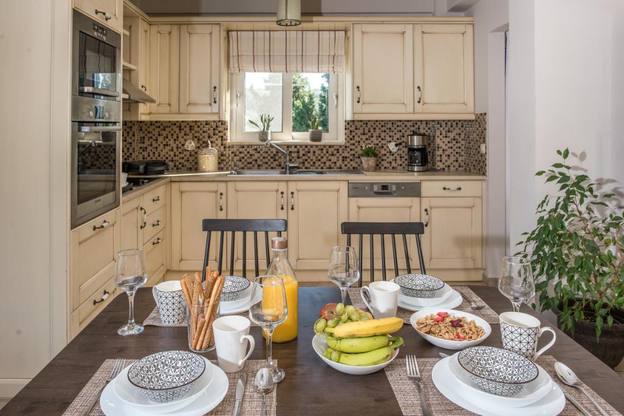 Ionian Sea View Villa By Whitedreamvillas Kato Korakiana Bagian luar foto