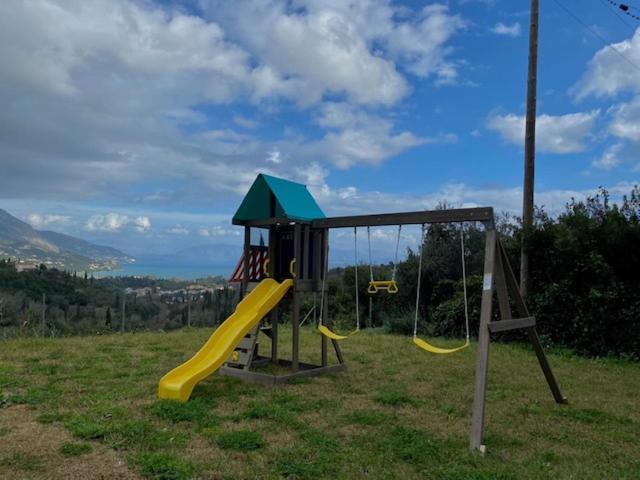 Ionian Sea View Villa By Whitedreamvillas Kato Korakiana Bagian luar foto